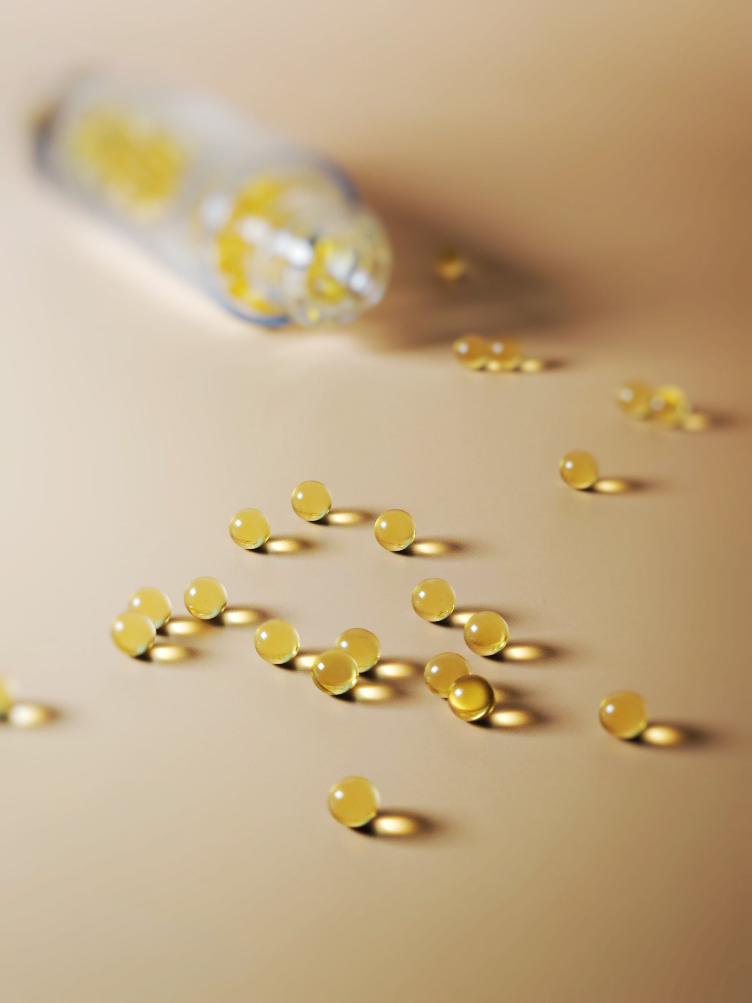 Facial Oil Beads | Essential Fortifying Multi-Vitamin Anti-Oxidant Rich Formula With Vitamins C, D, E, Retinol & Squalene